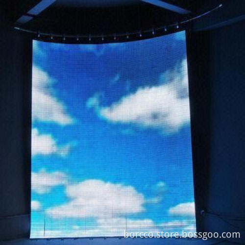 Outdoor Transparent Wholesale Strip Video Wall, Used for Night Bar, Stage and Club